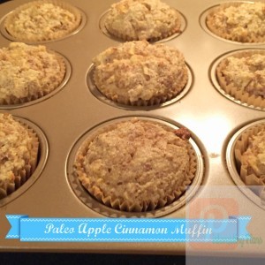 Paleo Apple Cinnamon Muffins