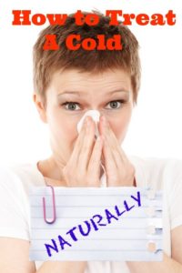 how to treat a cold naturally 