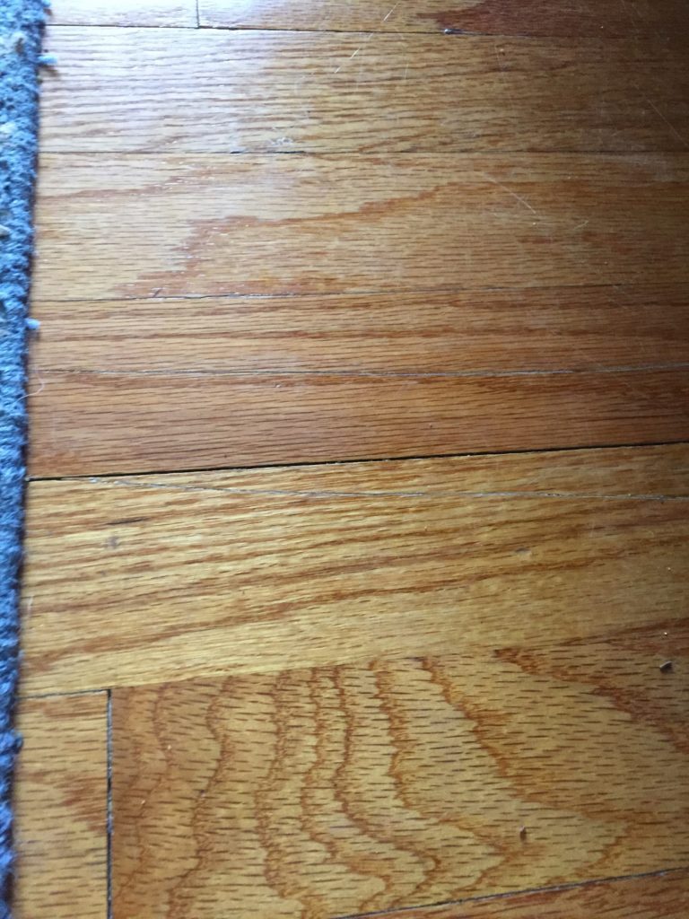 home hack: fix hardwood floor scratches