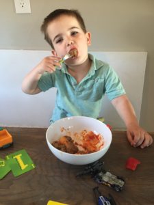 Connecticut life and style blogger, Pinteresting Plans shares a recipe for high iron toddler meatballs. As part of a children with anemia series.