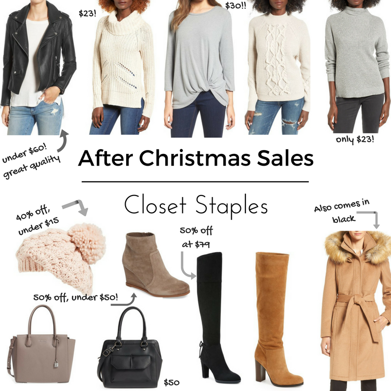 women's staple pieces from the Nordstrom half yearly sale