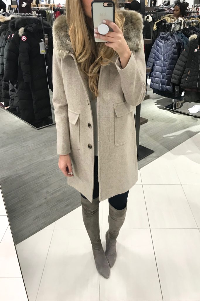  Nordstrom black friday sale picks - fur trim women's coat
