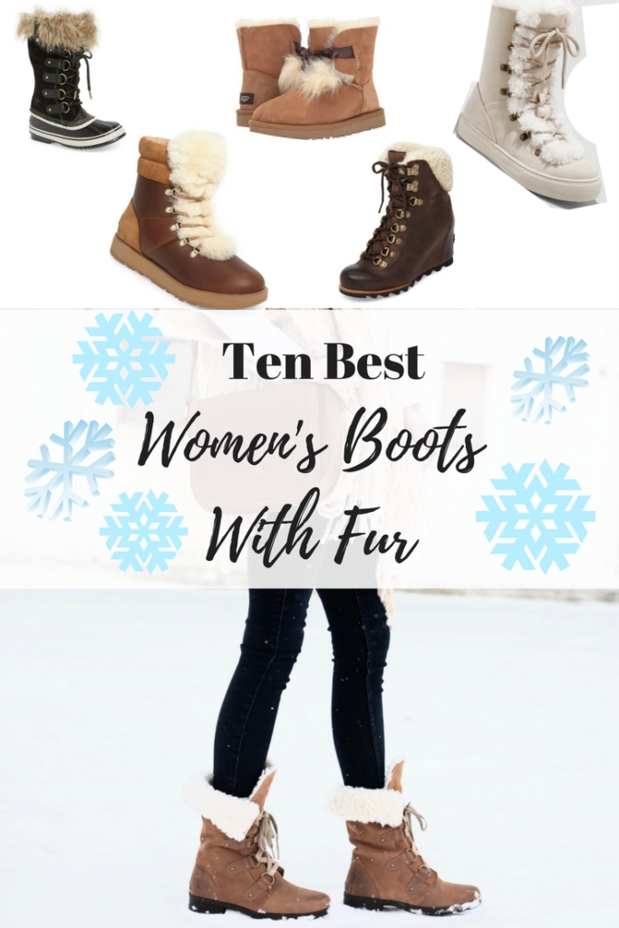 10 BEST Women's boots With fur - Winter Fashion 2018