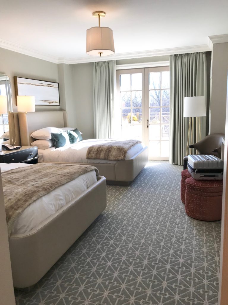  delamar hotel review - 2 queen sized bed hotel room in west hartford