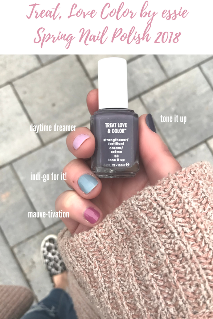 essie Treat, Love Color Spring Nail Polish Shades 2018 Darker Cream Colors on Pinteresting Plans Blog