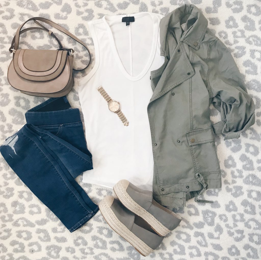 Weekly Wrap Up 2/16 - Military Jacket/tank