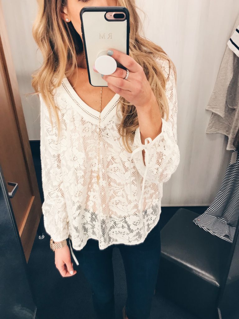 Weekly Wrap Up 2/16 - lace top