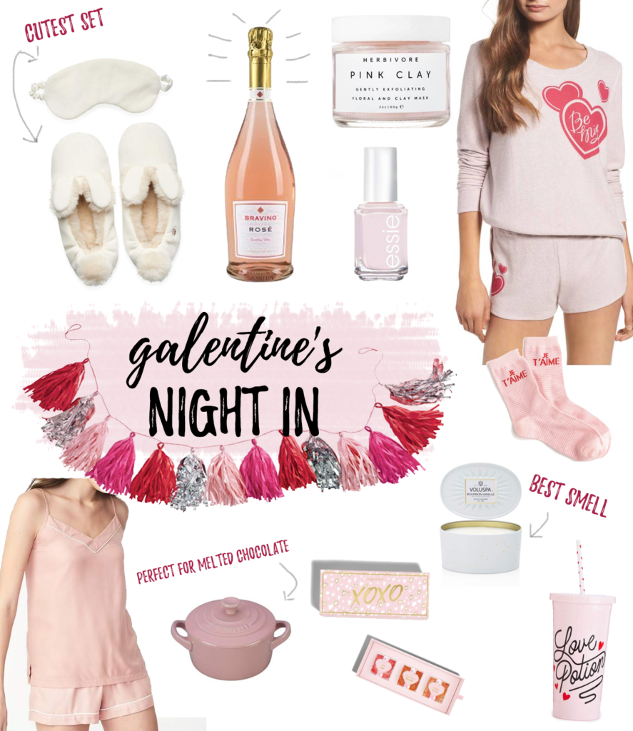 galentine's day girls' night in ideas