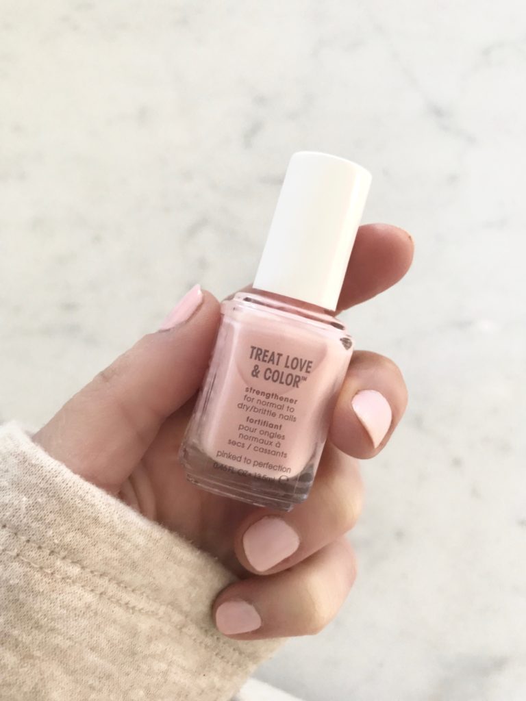 spring nail polish shades 2018 - essie treat love & color pinked to perfection
