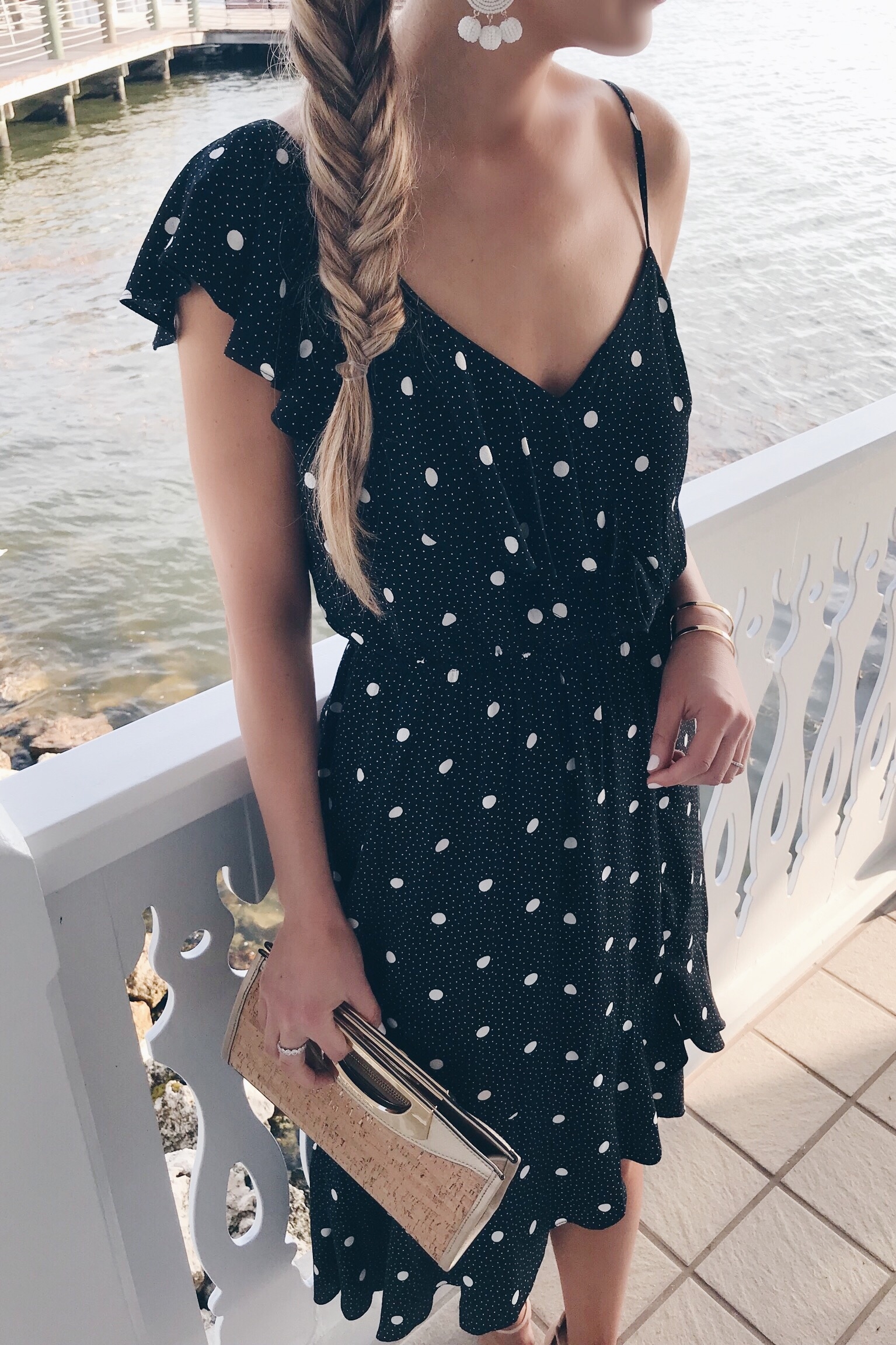 spring trend ruffles - one shoulder ruffle dress on connecticut fashion blogger rachel moore