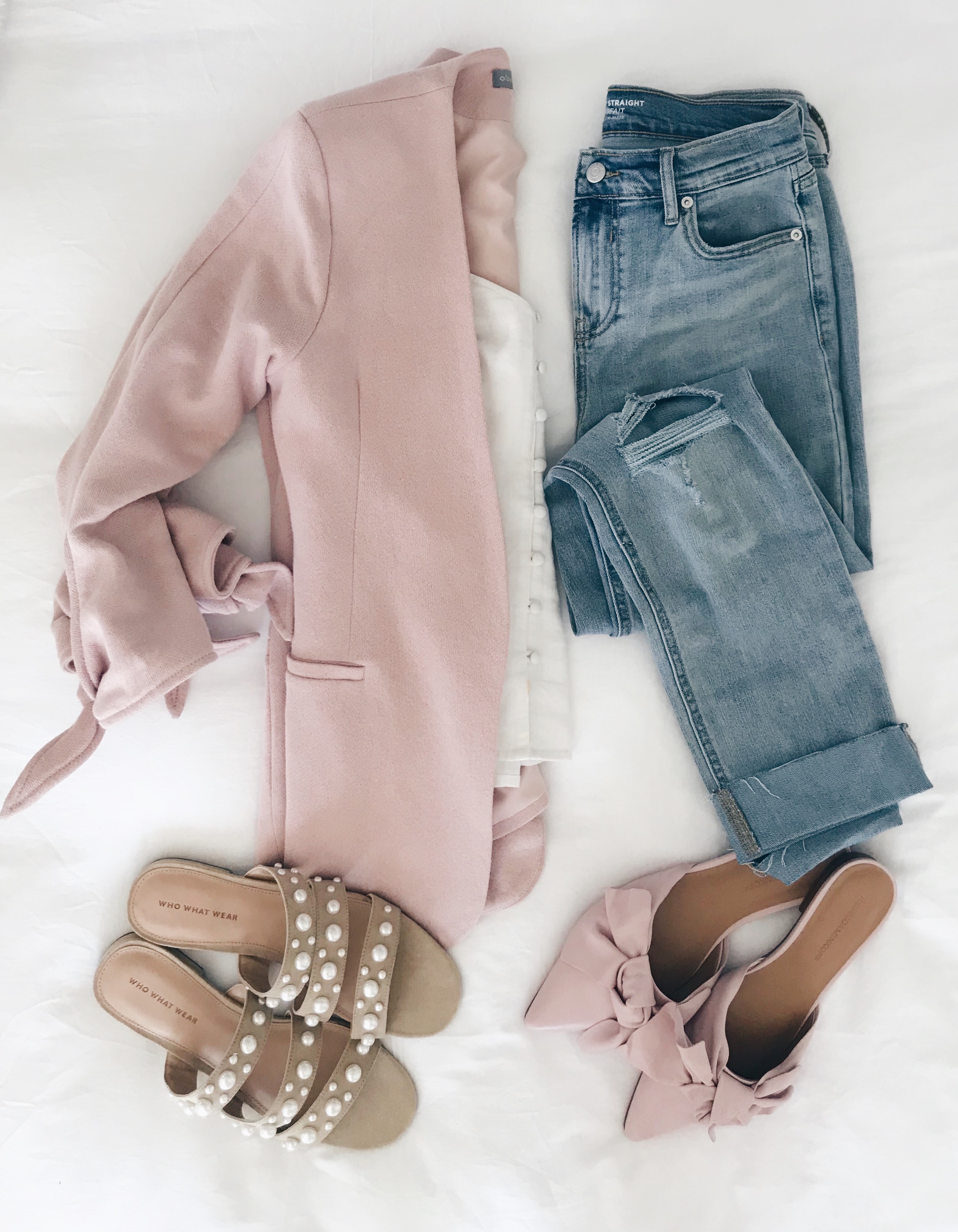 Weekly Wrap-Up - Pink Blazer/Shoes