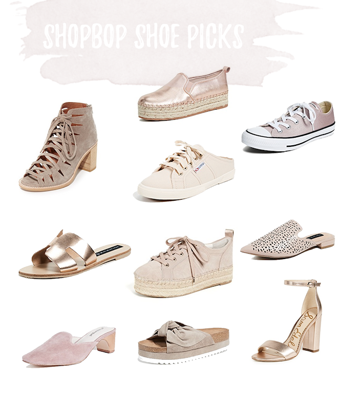 ShopBop Spring Sale Shoe favorites