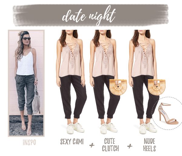 How to Style Joggers for Date Night