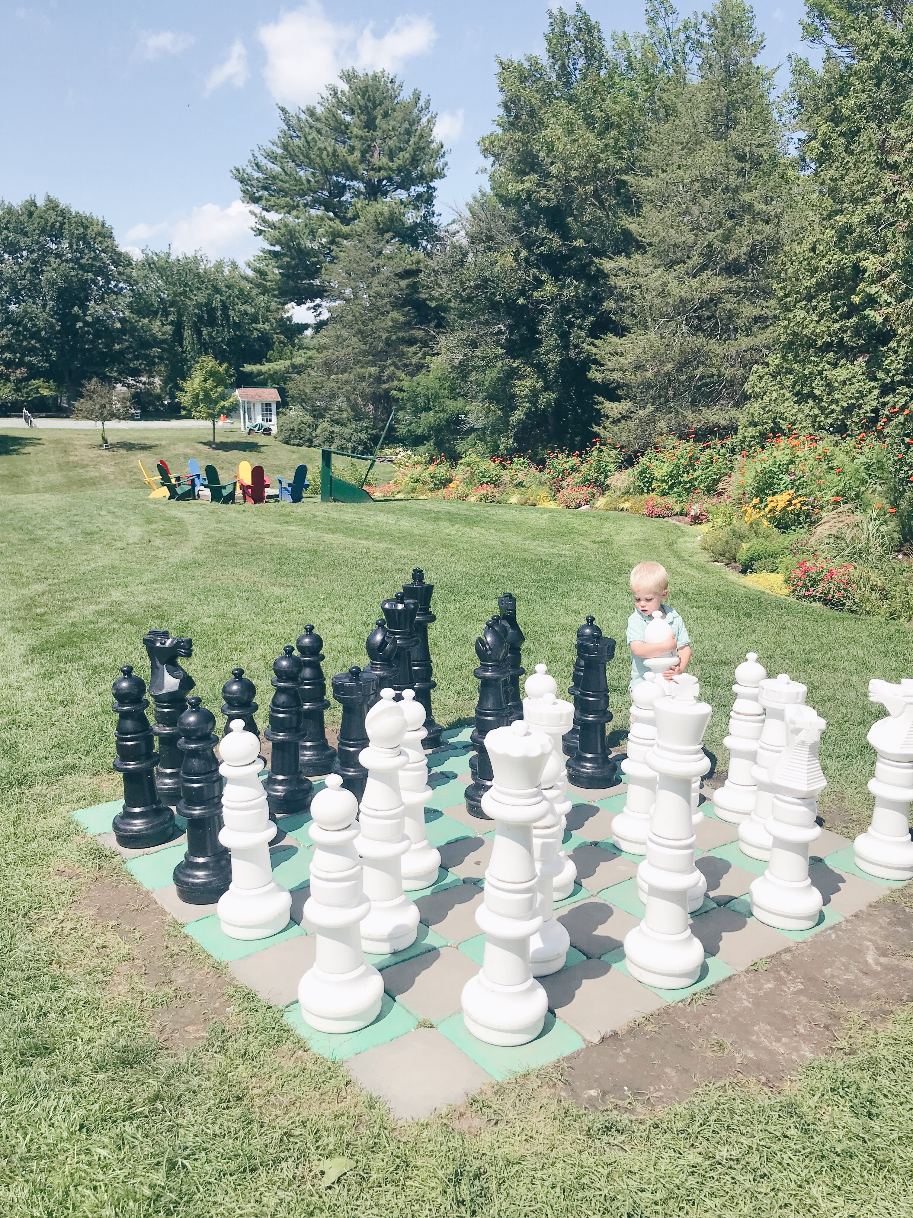 Basin Harbor Resort Review - Oversized Outdoor Chess