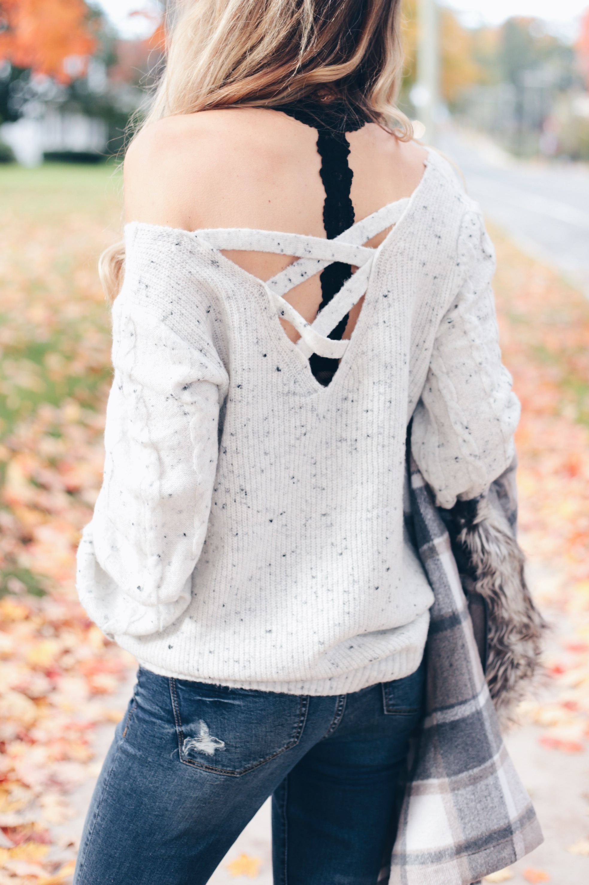 slouchy sweater and statement fall outerwear on pinteresting plans fashion blog
