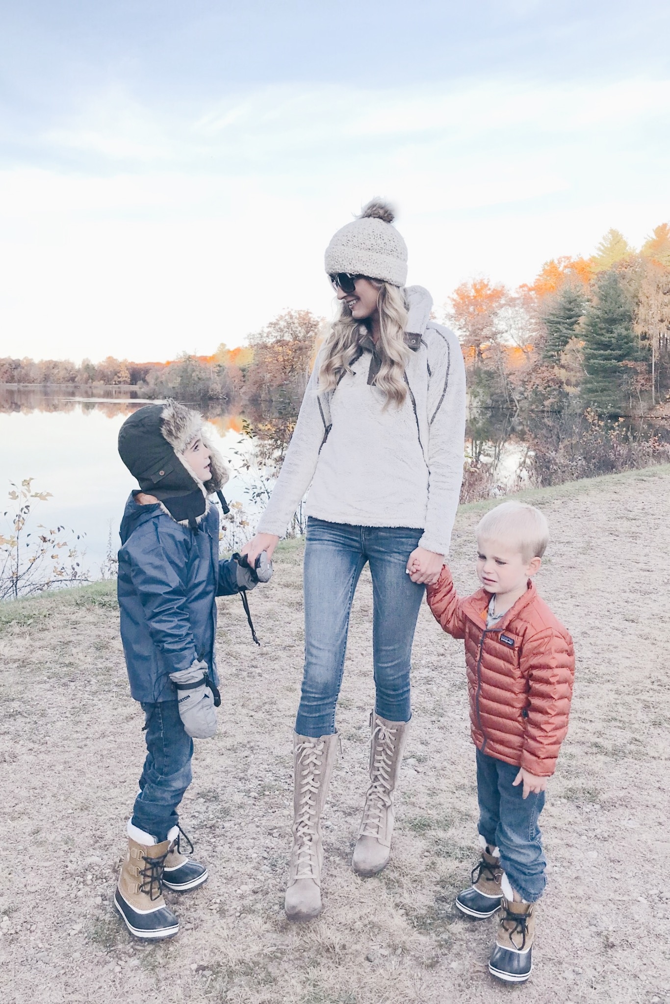 fall layers for the family - fall fashion for families on pinteresting plans blog
