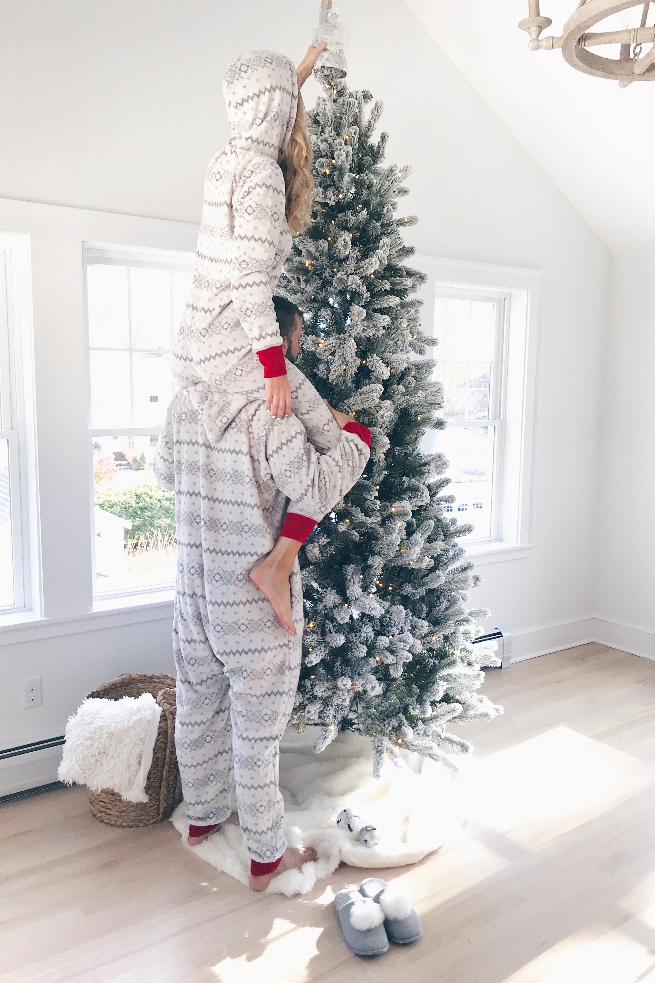  family holiday pajamas 2018 - fleece hooded pj's on pinterestingplans fashion blog