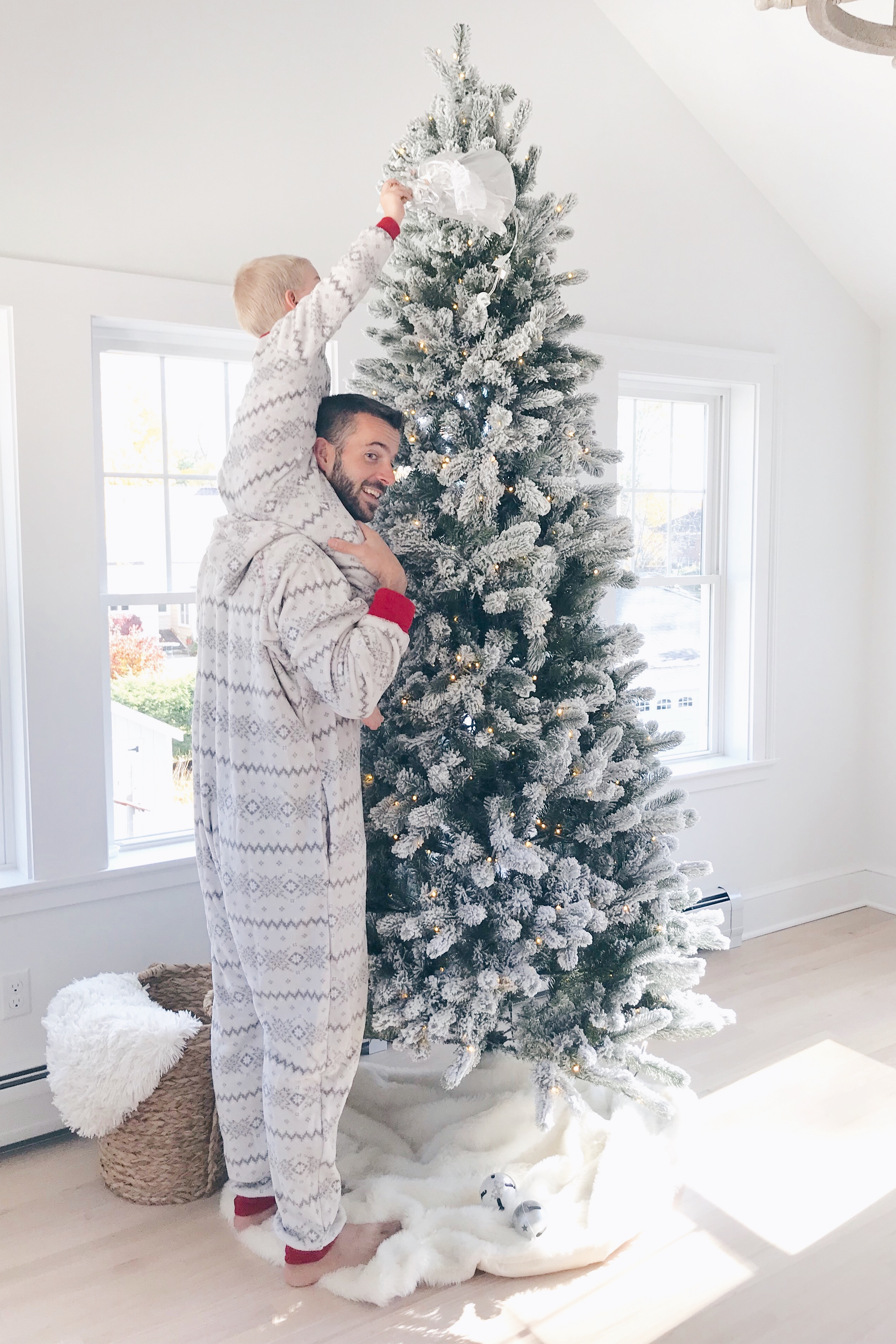 family holiday pajamas - fairisle fleece pj's on pinteresting plans blog