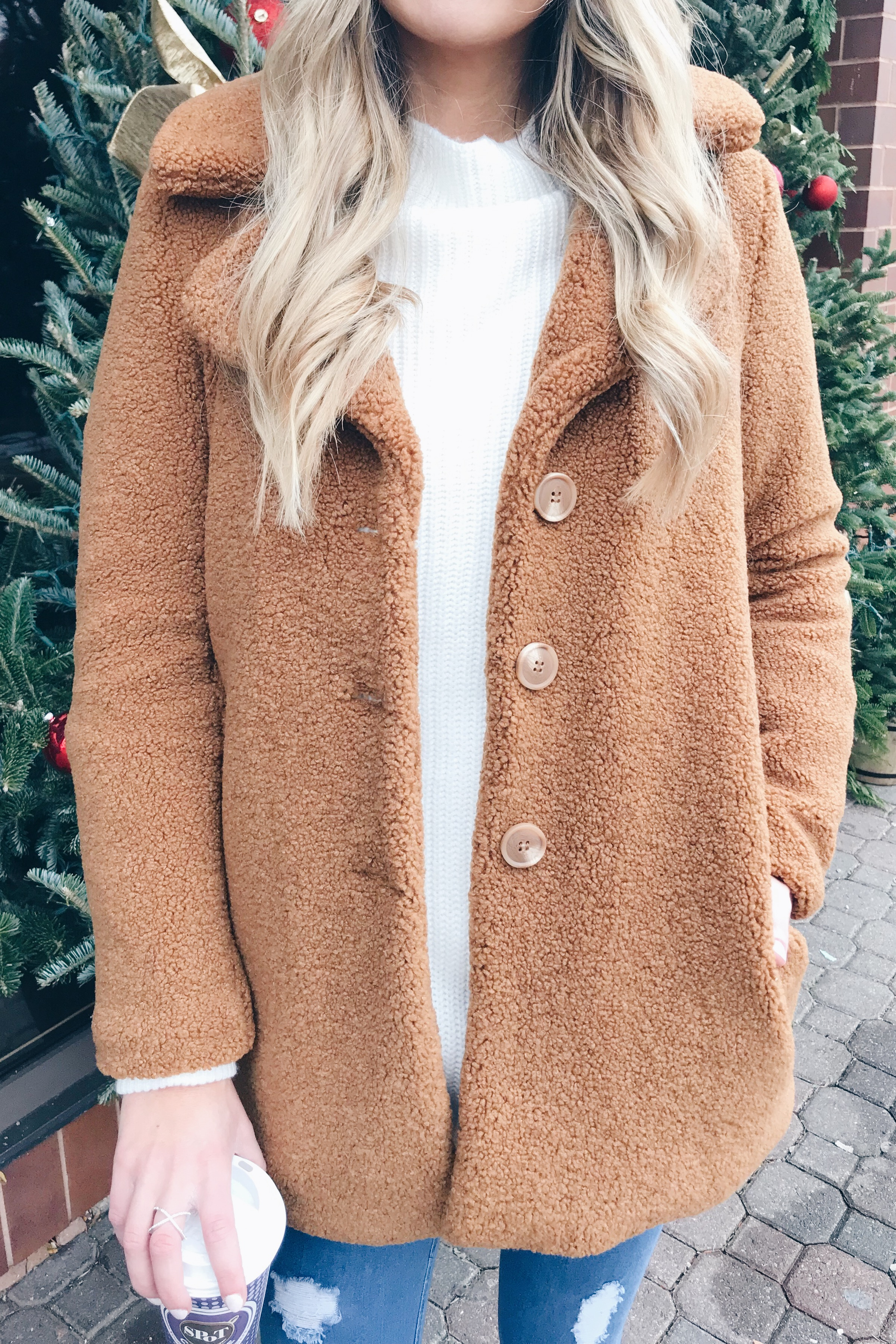Teddy Coat Outfit Ideas | New England Style Blog