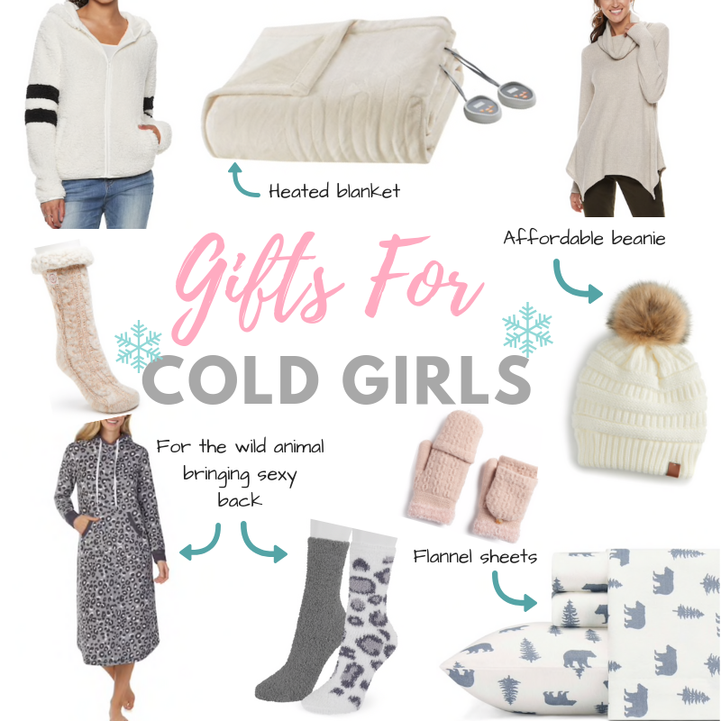  Kohl's Cozy Gifts 2018 - gifts for girls who are always cold on Pinteresting Plans blog-2