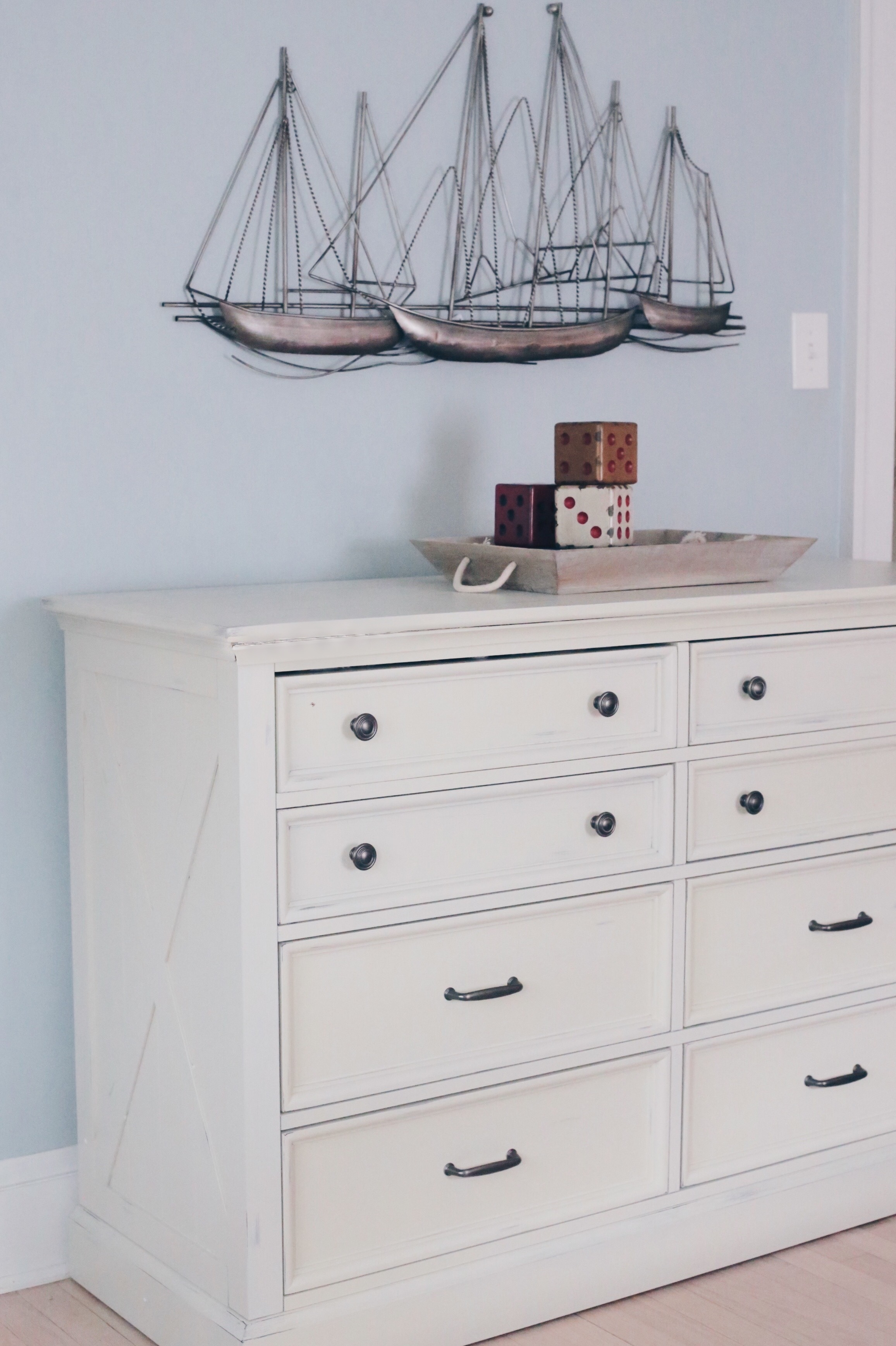 boys bedroom ideas - white dresser on pinteresting plans blog