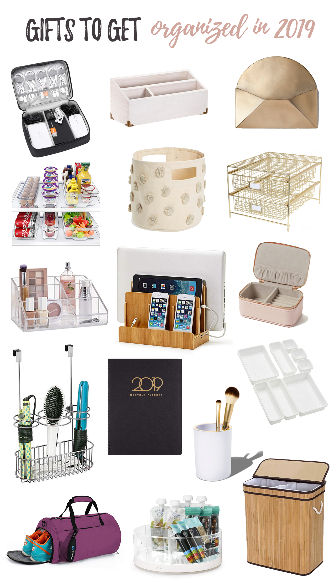 gifts to get organized in 2019