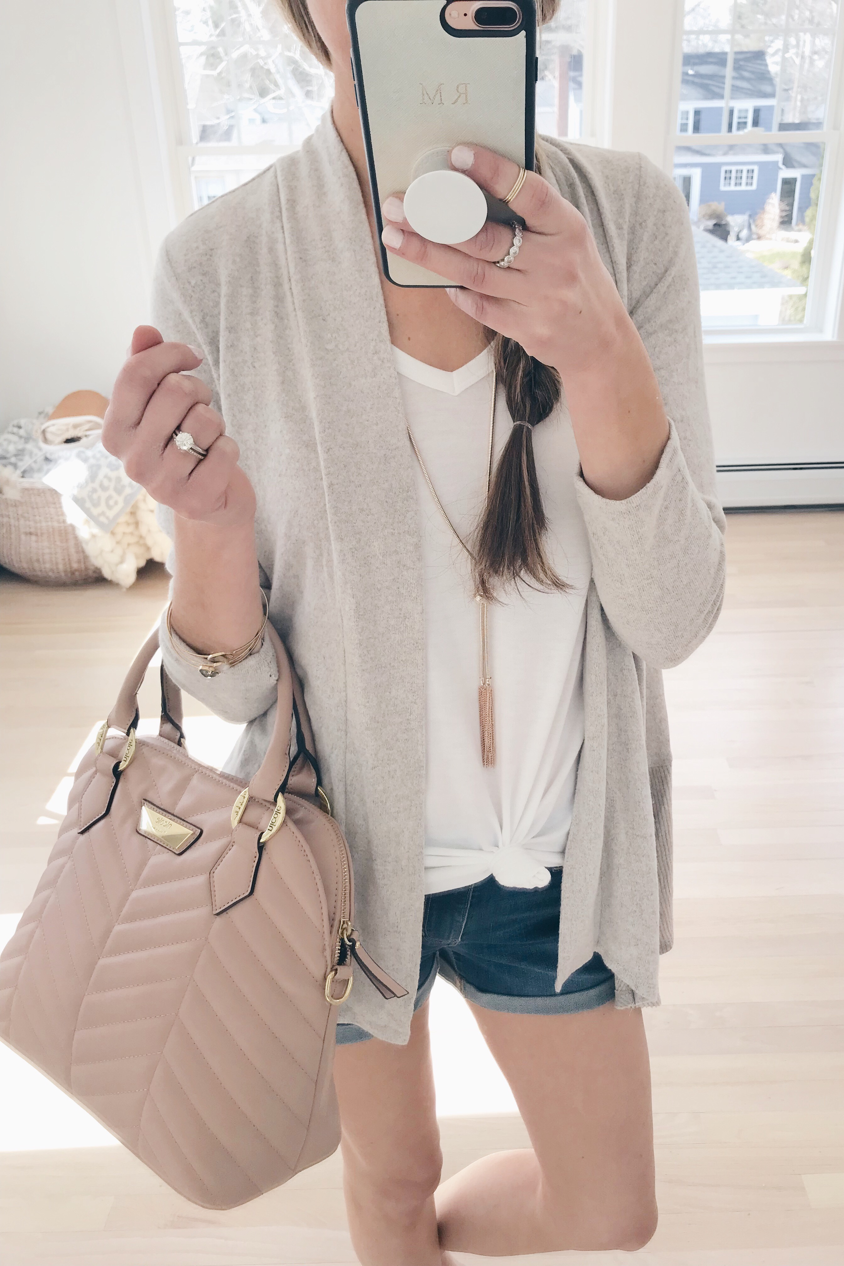spring outfit ideas with jean shorts - spring outfits under $100