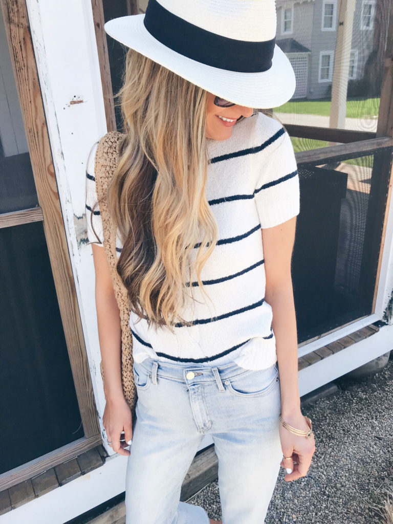 spring travel outfits 2019 - pinteresting plans in panana hat