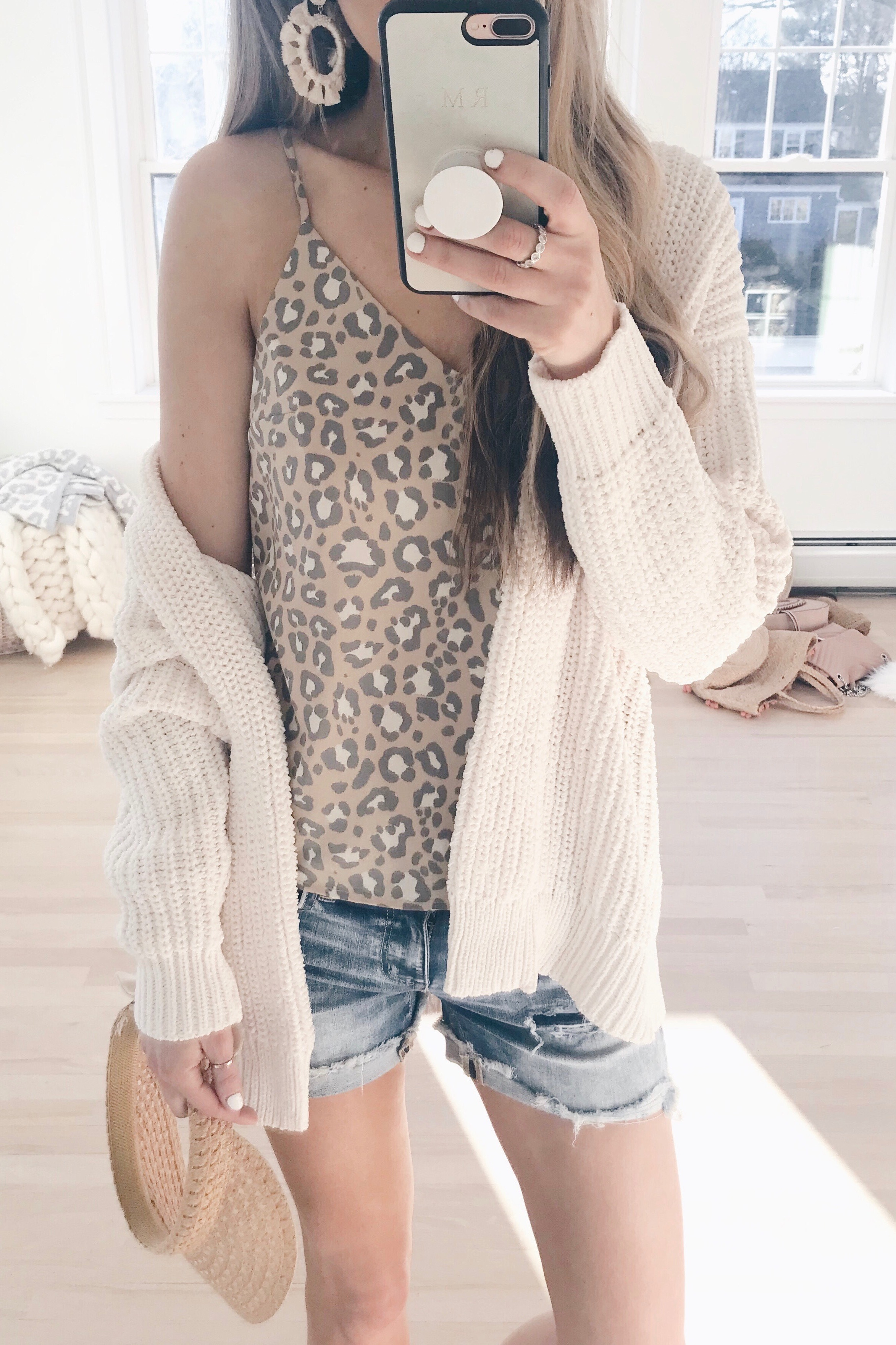 top spring outfits - leopard camisole under $20 - easter weekend sales - pinteresting plans connecticut fashion blog