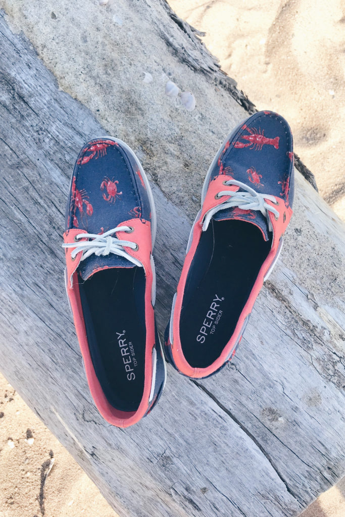 memorial day beach outfit  - sperry boat shoes - pinteresting plans fashion blog