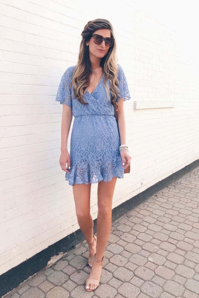 walmart dresses under $20 - blue lace dress on pinteresting plans connecticut fashion blogger