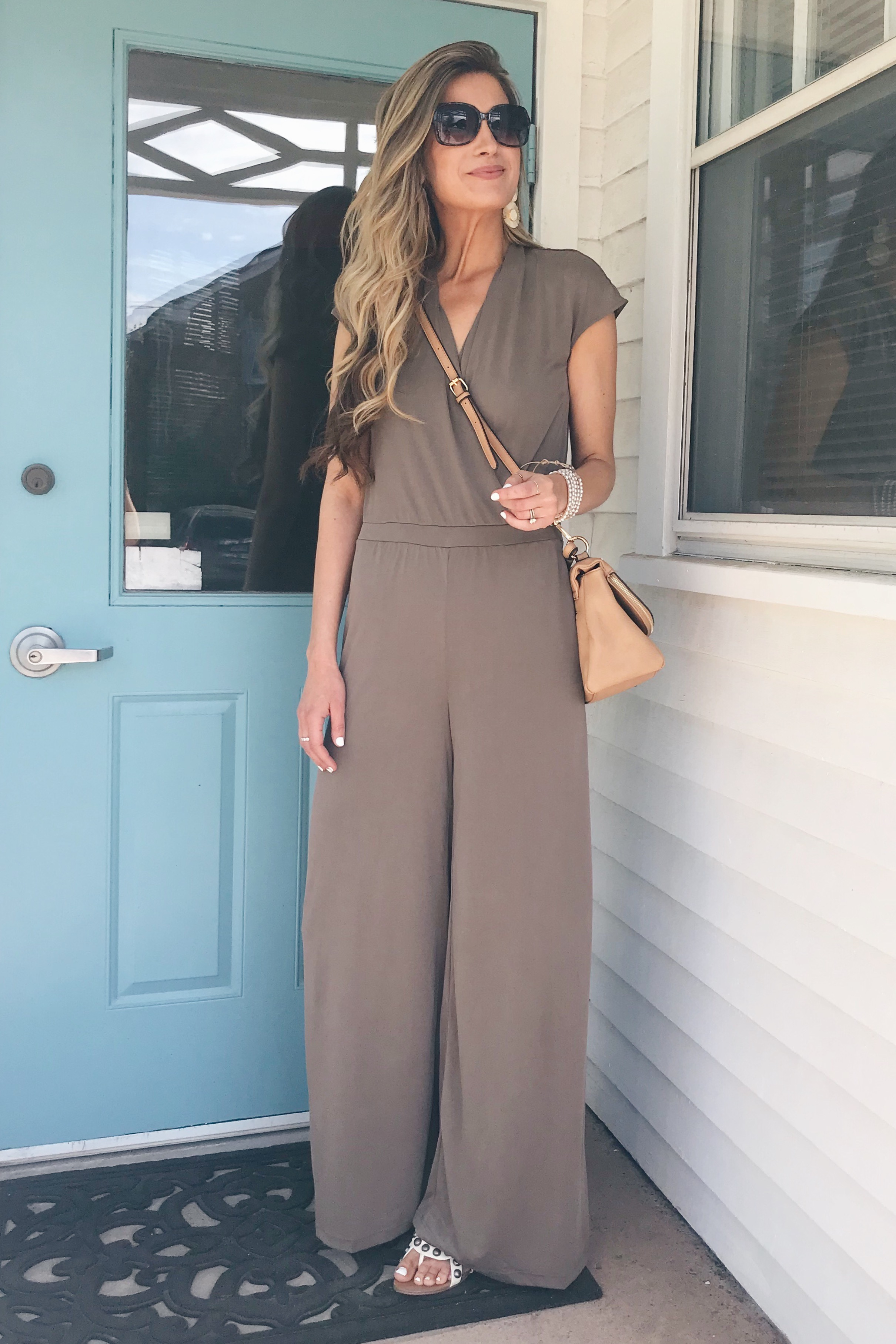 wide leg jumpsuit for a graduation ceremony outfit - pinteresting plans blog and qvc what to wear where
