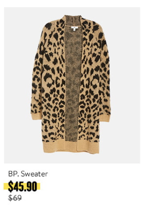 nordstrom annivesary sale 2019 leopard cardigan - pinteresting plans fashion blog's picks