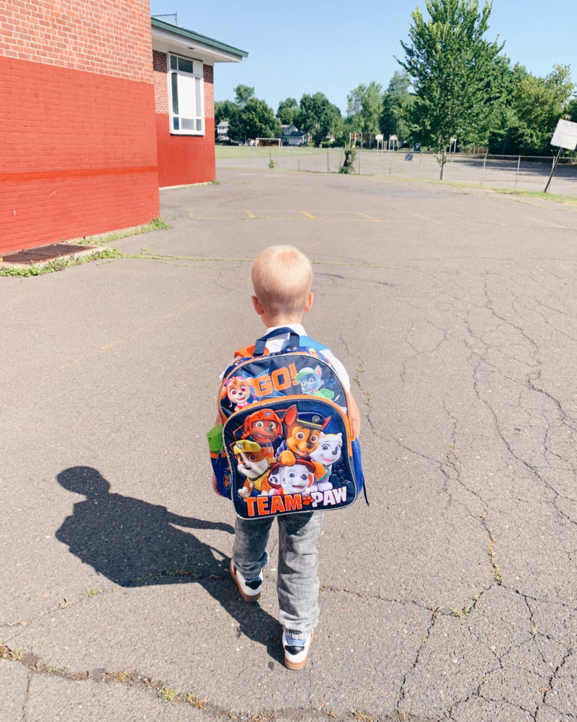 paw patrol backpack - back to school shopping tips - pinteresting plans blog