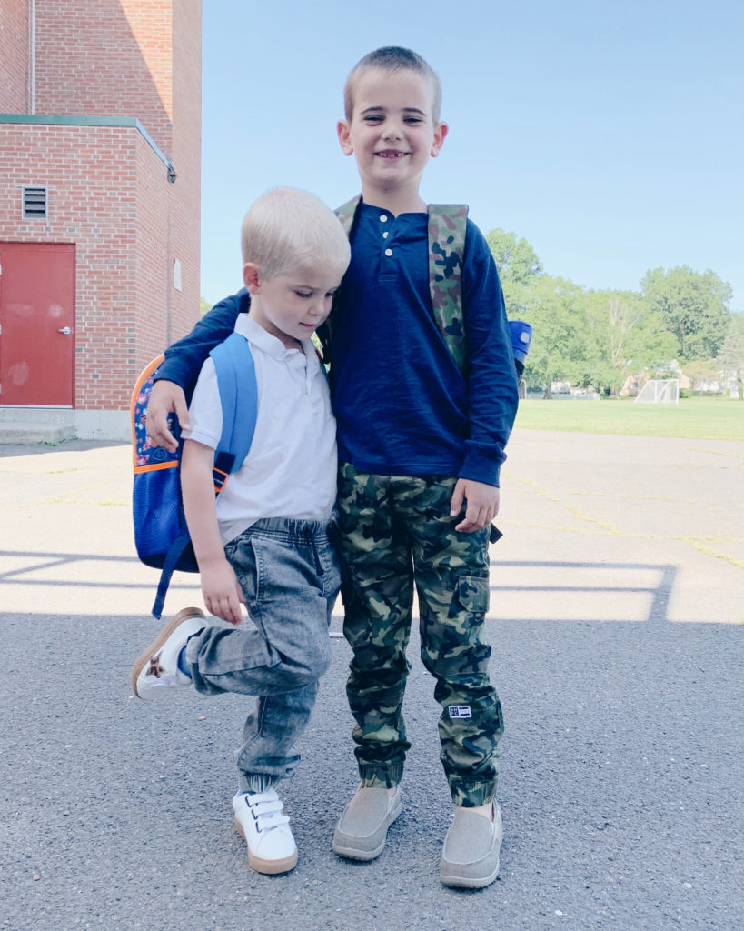 little boy back to school outfits - pinteresting plans blog back to school shopping tips