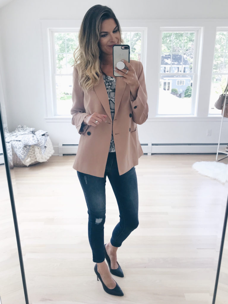 nordstrom anniversary sale 2019 try on - menswear blazer with skinny jeans - pinteresting plans blog