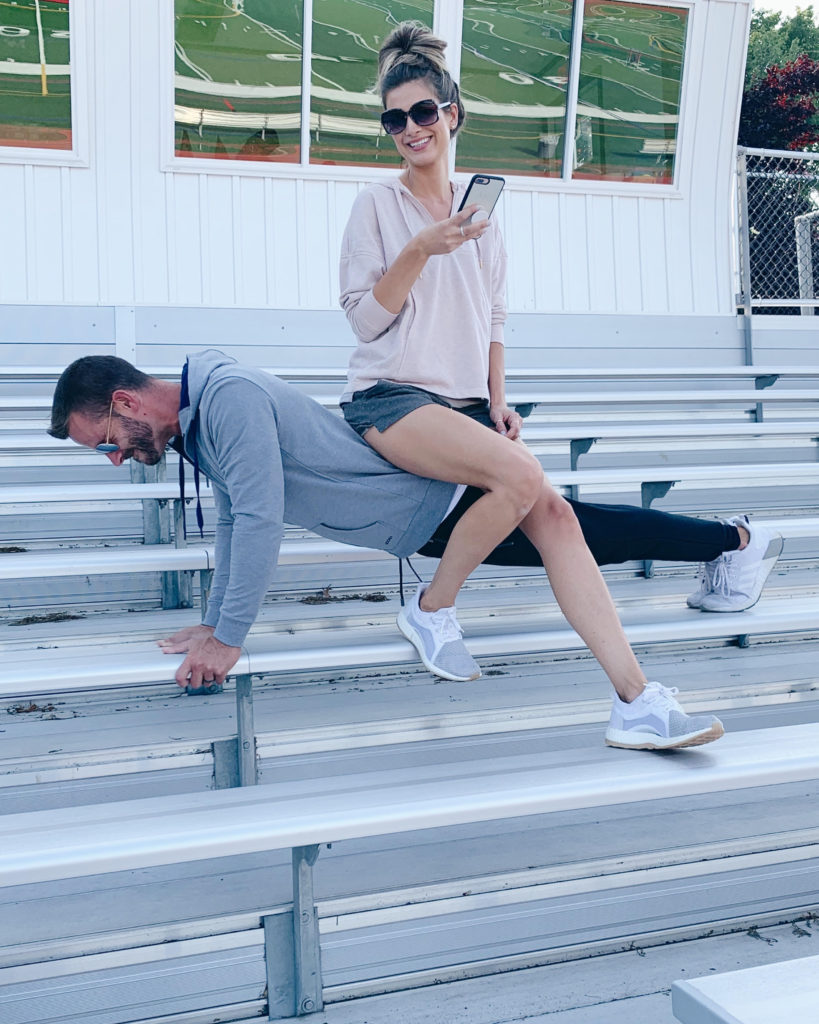 couples workout and athleisure outfit from jockey on pinteresting plans fashion blog