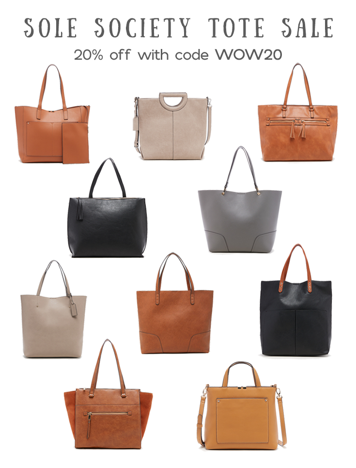 sole society stylish fall versatile tote bags on sale - pinteresting plans blog
