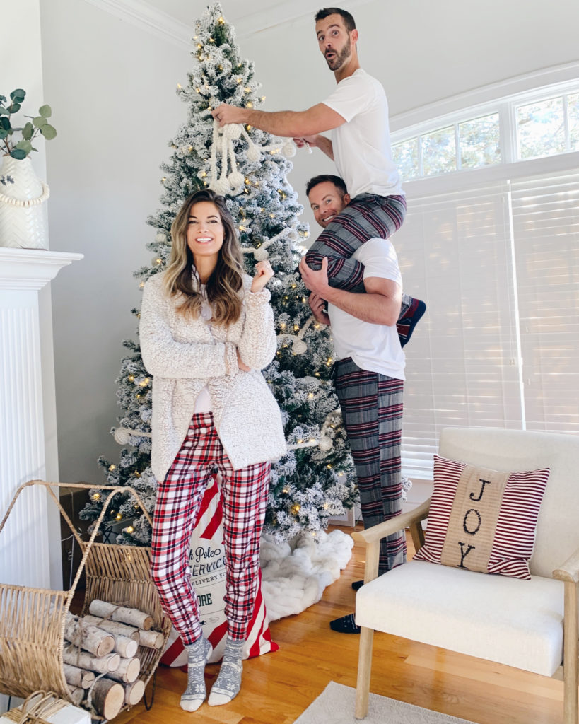 festive christmas pajamas for tall men and women - pinteresting plans fashion blog