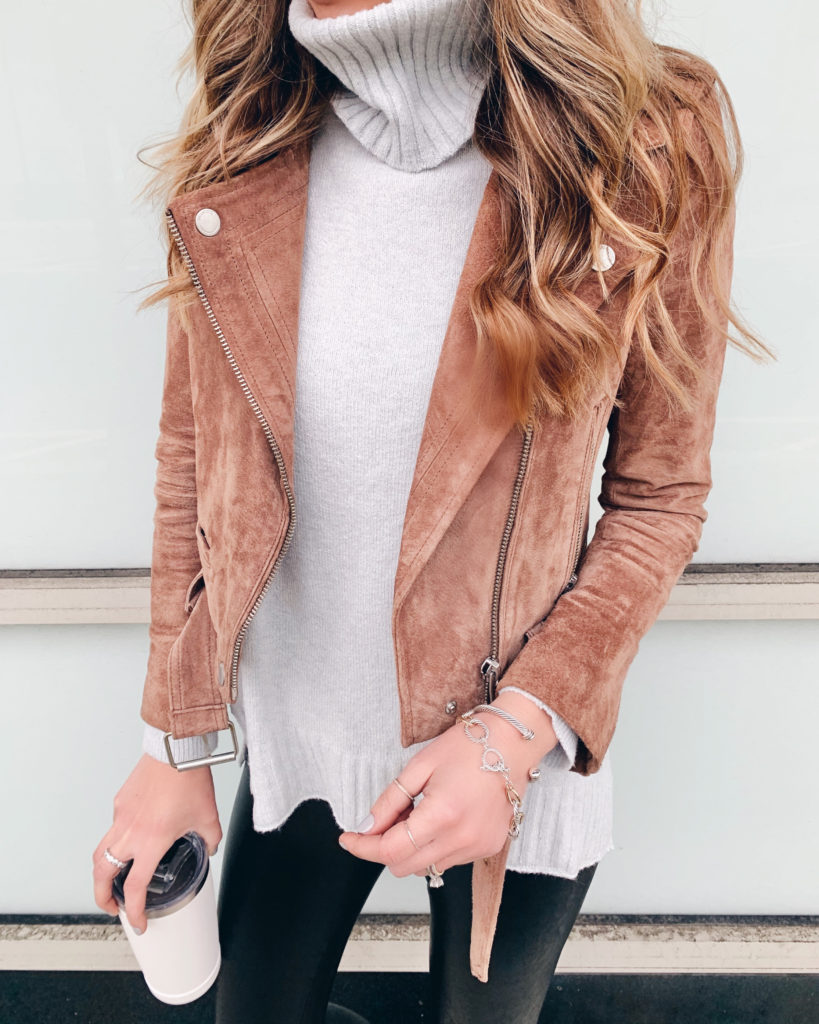 Cozy Sweater + Faux Leather Leggings - Pretty in the Pines, New
