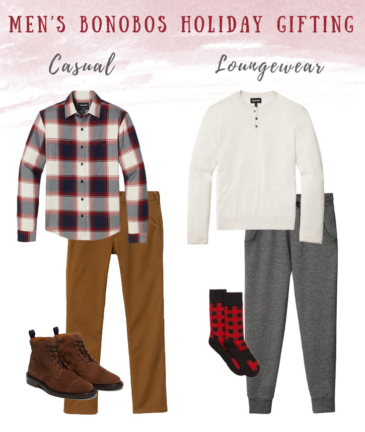 mens bonobos casual and loungewear holiday fashion gifting - pinteresting plans blog
