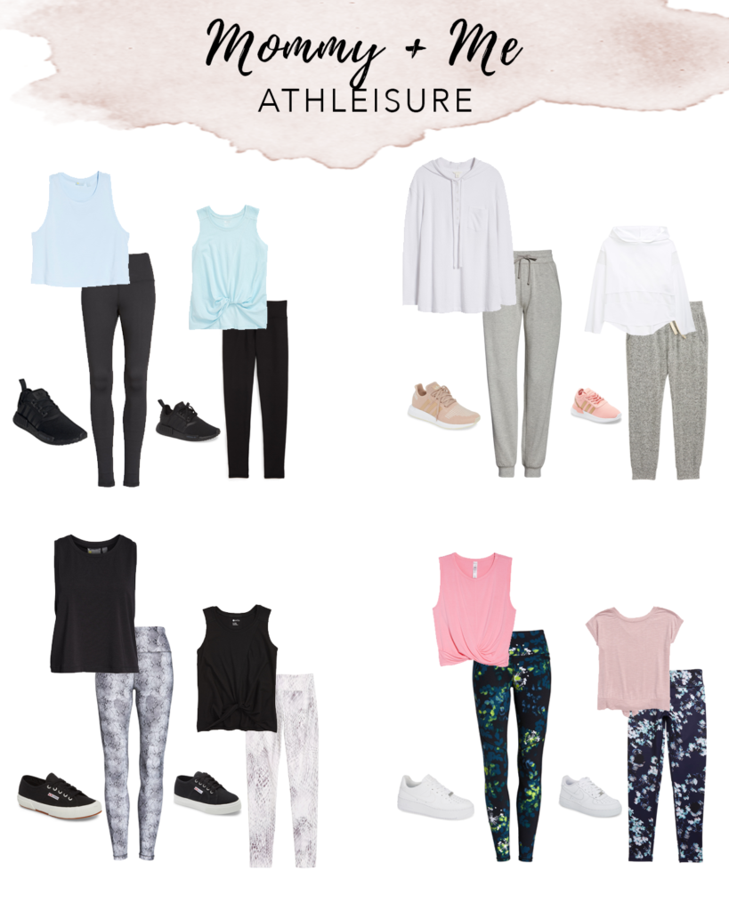 matching mommy and me athleisure outfit ideas for girls on Pinteresting Plans fashion blog