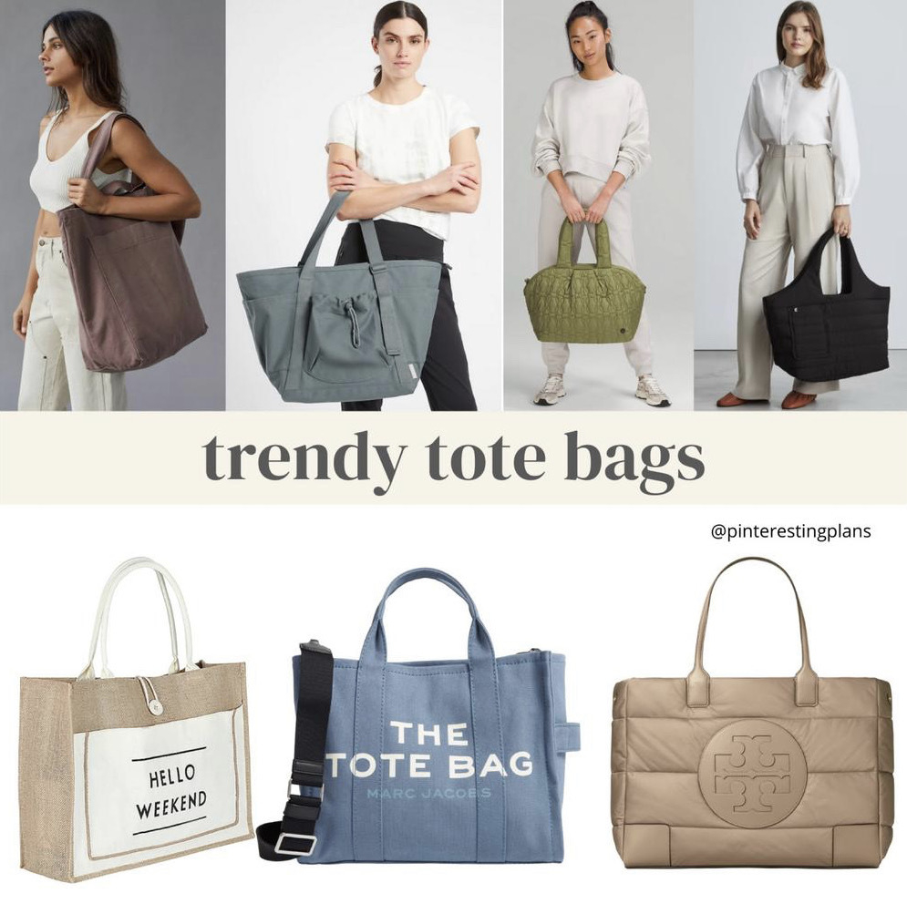 spring fashion trends 2022 oversized tote bags