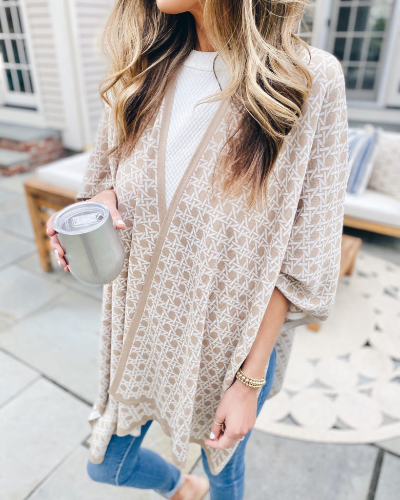 lightweight open poncho you can wear at the beach on pinteresting plans fashion blog