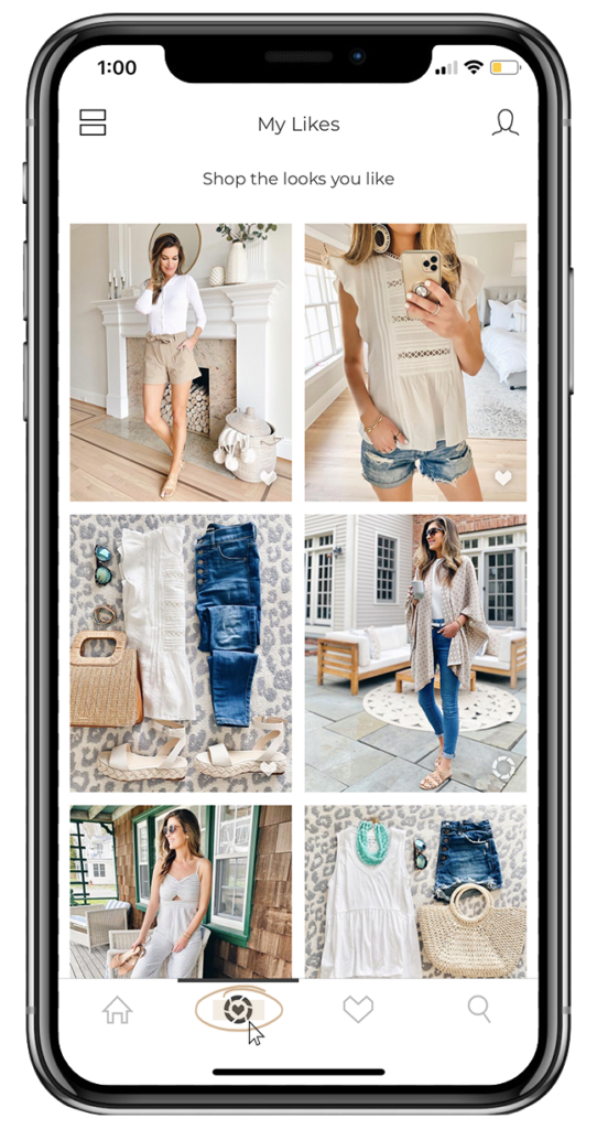 how to screenshot photos and shop them with the liketoknowit app