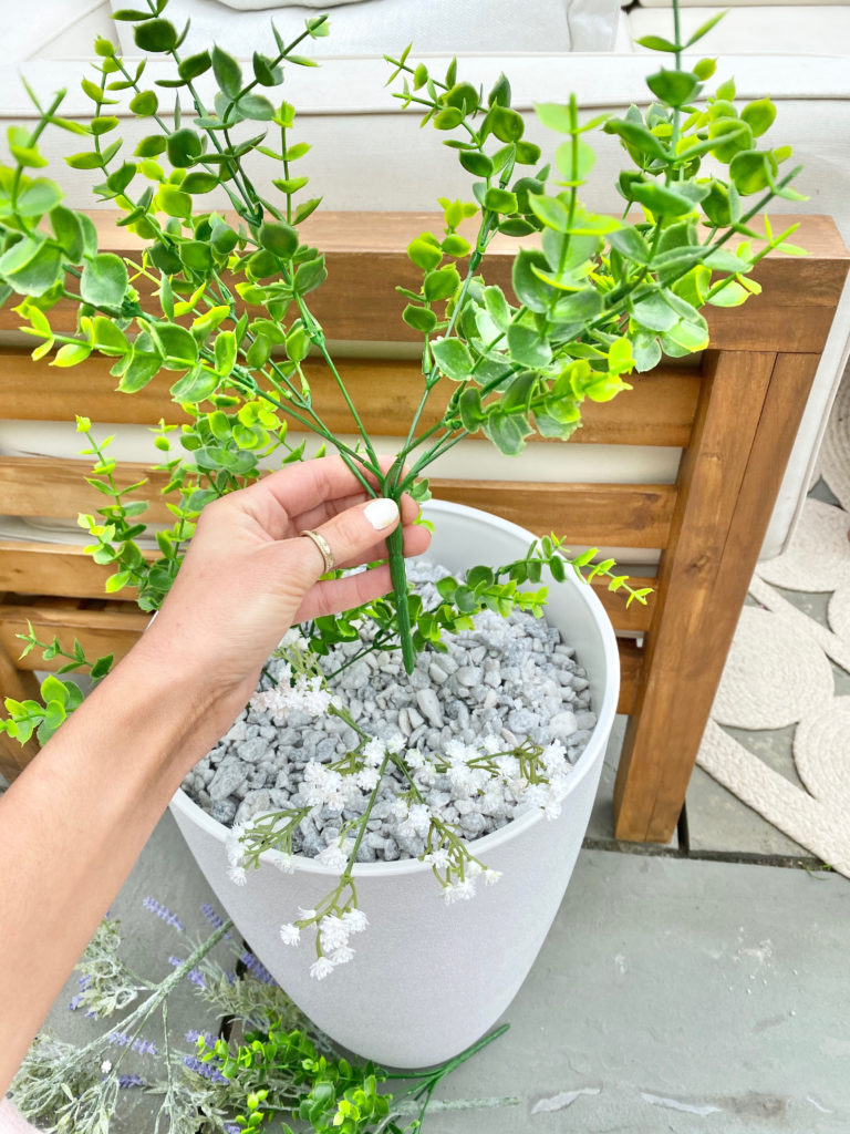 using artificial plants outdoors - pinteresting plans blog