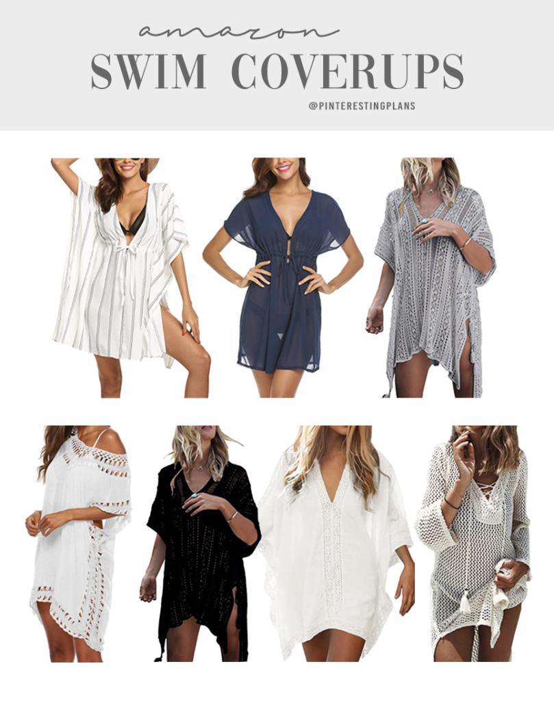 cute affordable swim coverups from amazon on pinteresting plans fashion blog