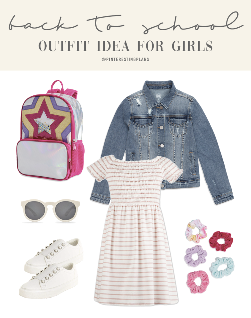 affordable back to school outfit idea for girls from walmart on pinteresting plans blog