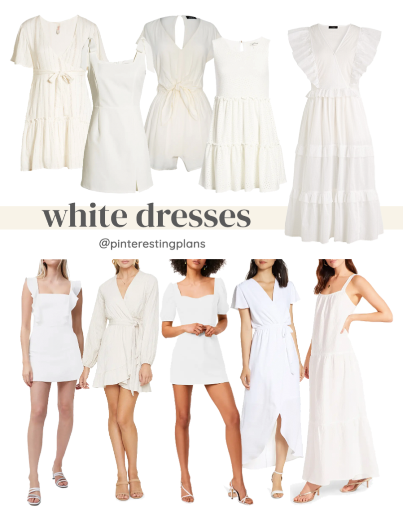 where to buy cute white dresses for spring summer 2021