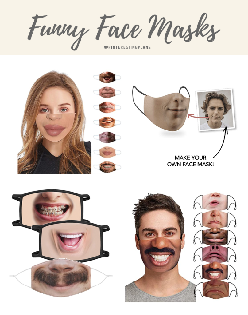 funny amazon face masks for adults on pinteresting plans blog